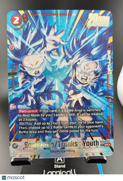 2024 Dragon Ball Super Fusion Blazing Aura Son Goten Trunks Alternative Art SR