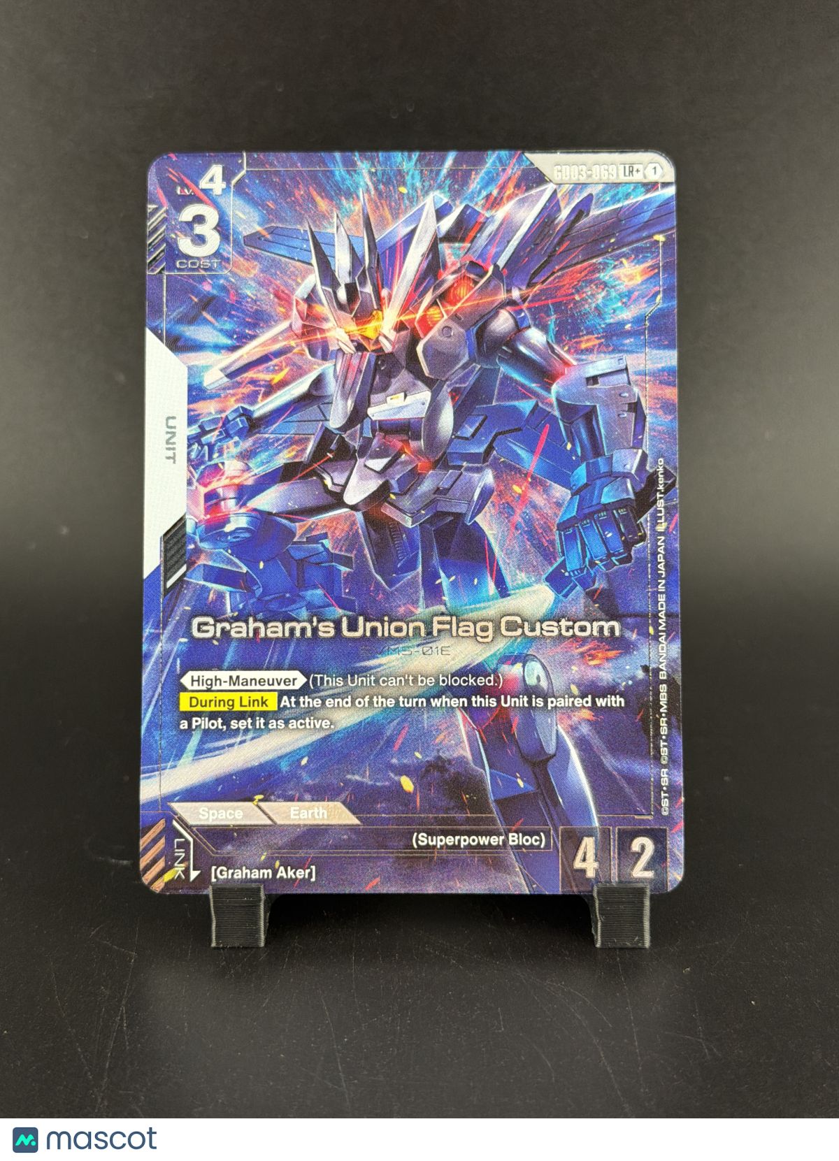 Gundam Card Game Beta Edition Graham's Union Flag Custom