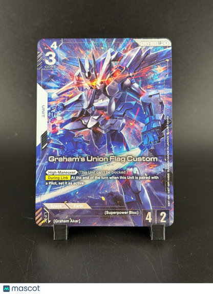 Gundam Card Game Beta Edition Graham's Union Flag Custom