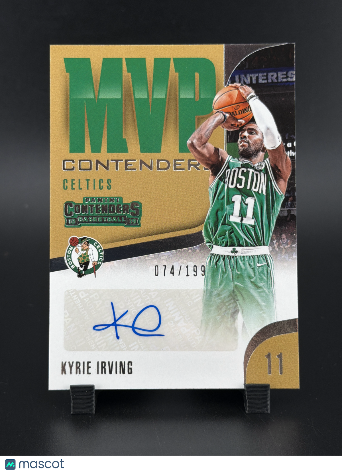 2018 Panini Contenders Kyrie Irving #MVP-KIV /199