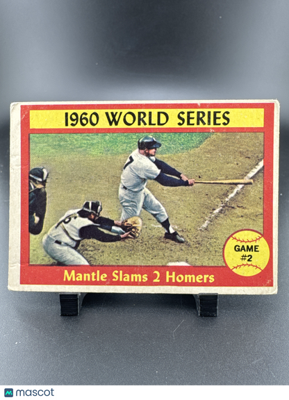 1961 Topps Mickey Mantle #307