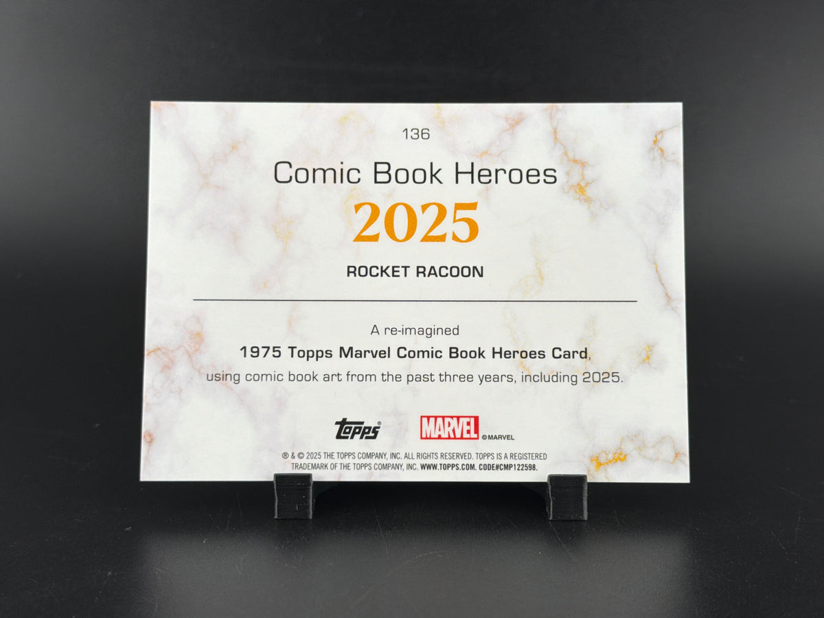 2025 Topps Marvel Comic Book Heroes 126/150 #136