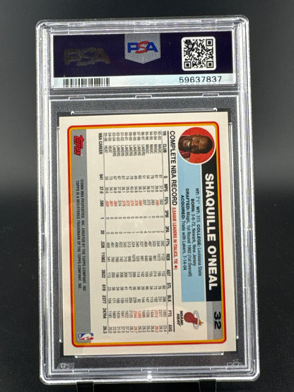 2006 Topps Shaquille O'Neal #32 PSA 10