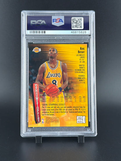 1997 Finest Kobe Bryant #262 W Coating PSA 10