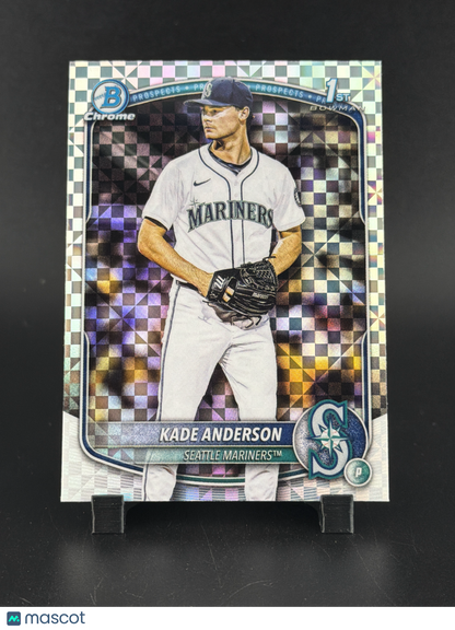 2025 Bowman Chrome Draft Kade Anderson #BDC-3 X-Fractor
