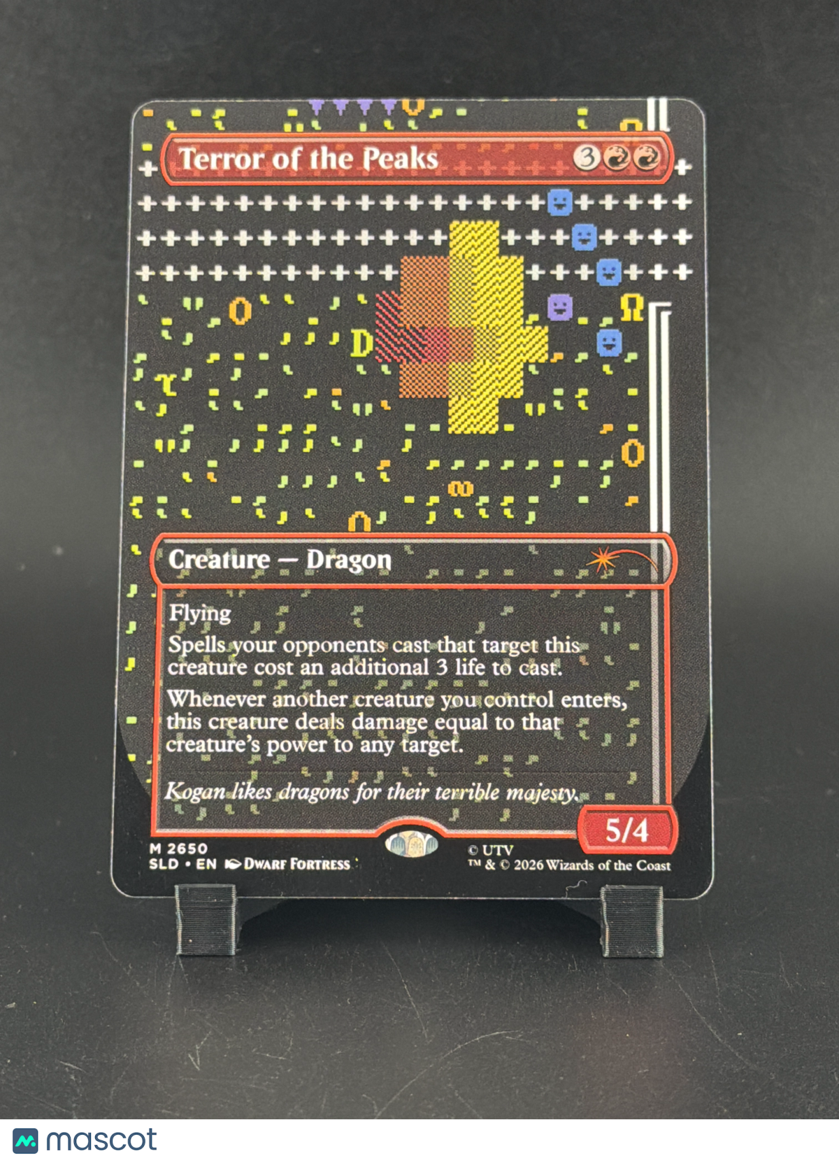 Secret Lair Drop Terror of the Peaks Borderless