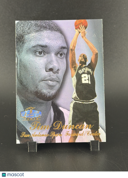 1996 Flair Showcase Tim Duncan #5 Row 3
