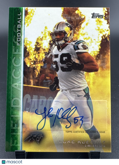2015 Topps Field Access Luke Kuechly #125 /50