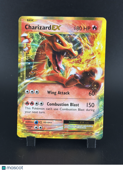 2016 Evolutions Charizard EX Holo Rare #12/108