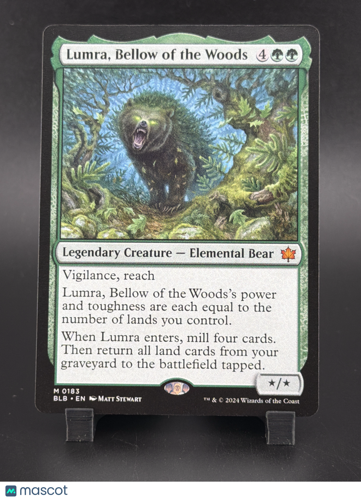 Bloomburrow Lumra, Bellow of the Woods