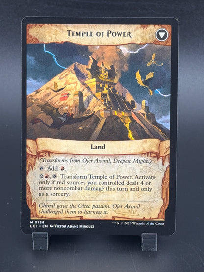 The Lost Caverns of Ixalan Temple of Power Ojer Axonil, Deepest Might