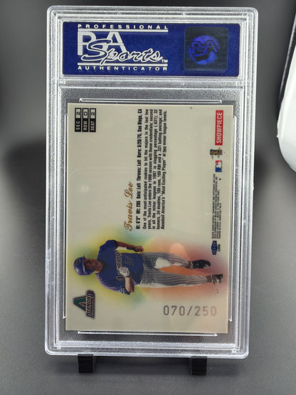 1998 Flair Showcase Travis Lee #2 Row 0 PSA 10