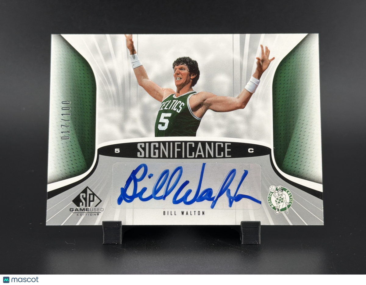 2008 Upper Deck SP Game Used Bill Walton #SA-BW /100