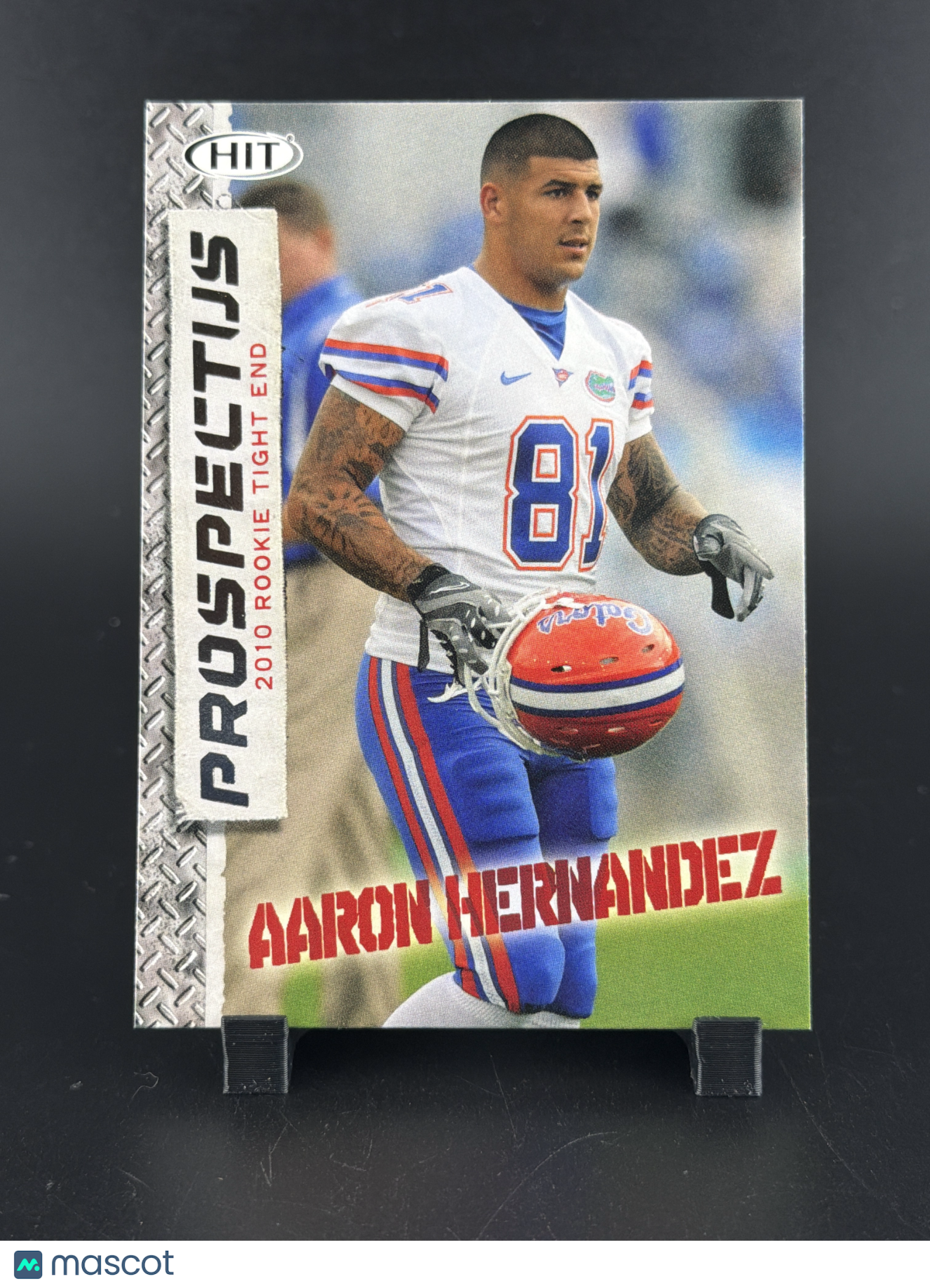2010 SA-GE HIT Aaron Hernandez #P-9