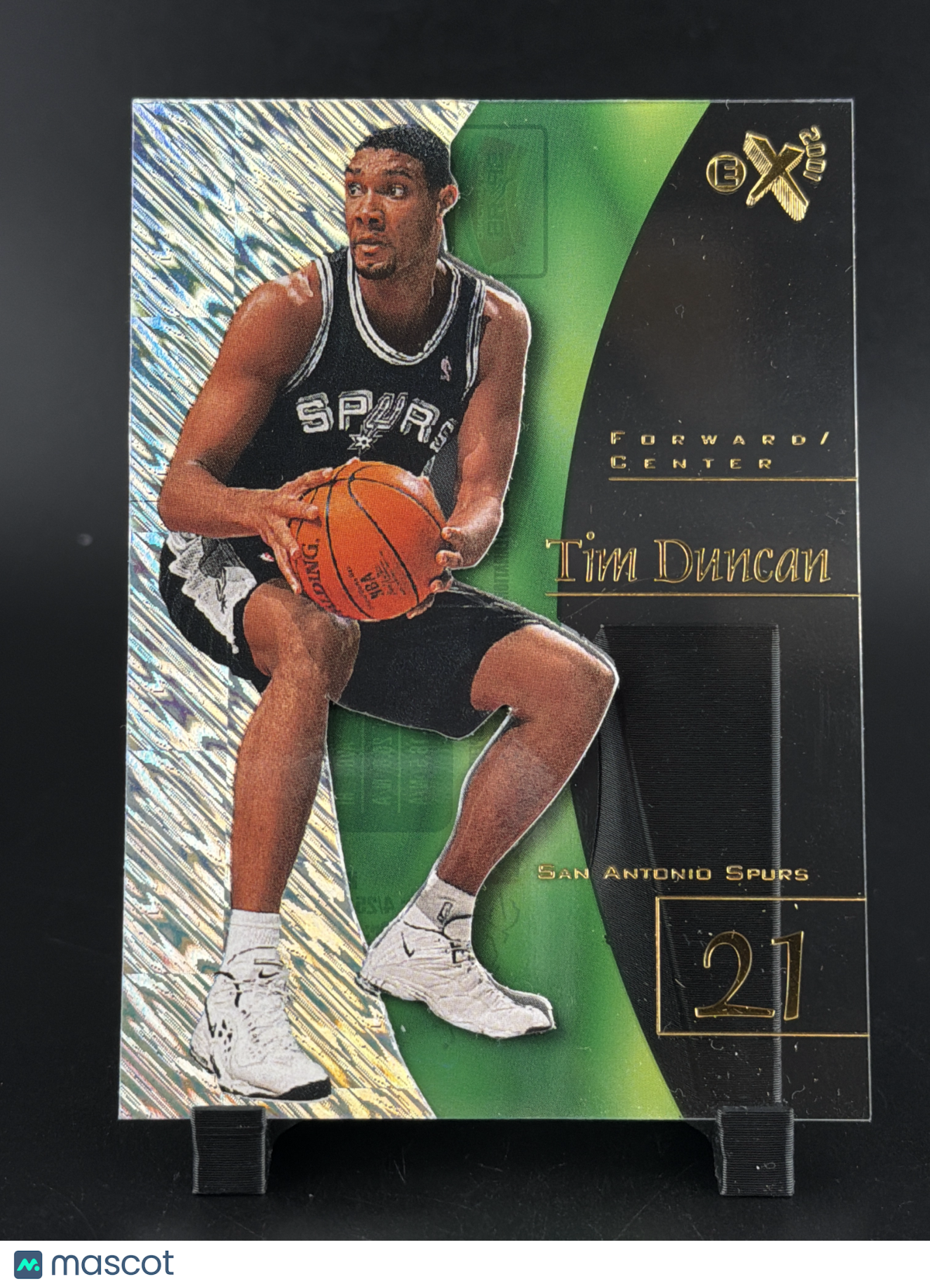 1998 SkyBox E-X2001 Tim Duncan #75 Rookie