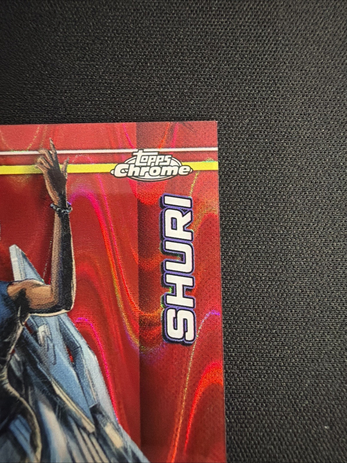 2026 Topps Chrome Shuri True Red 3/5 Marvel #154