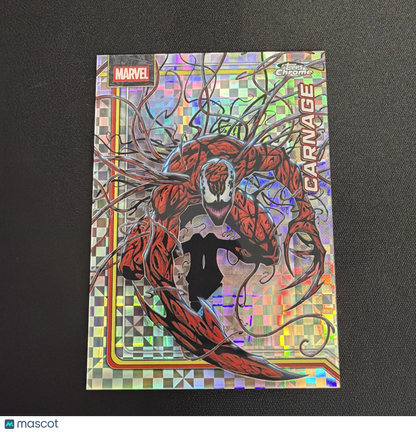 2026 Topps Chrome Marvel Comics Carnage X-Fractor Refractor Mega Box #022