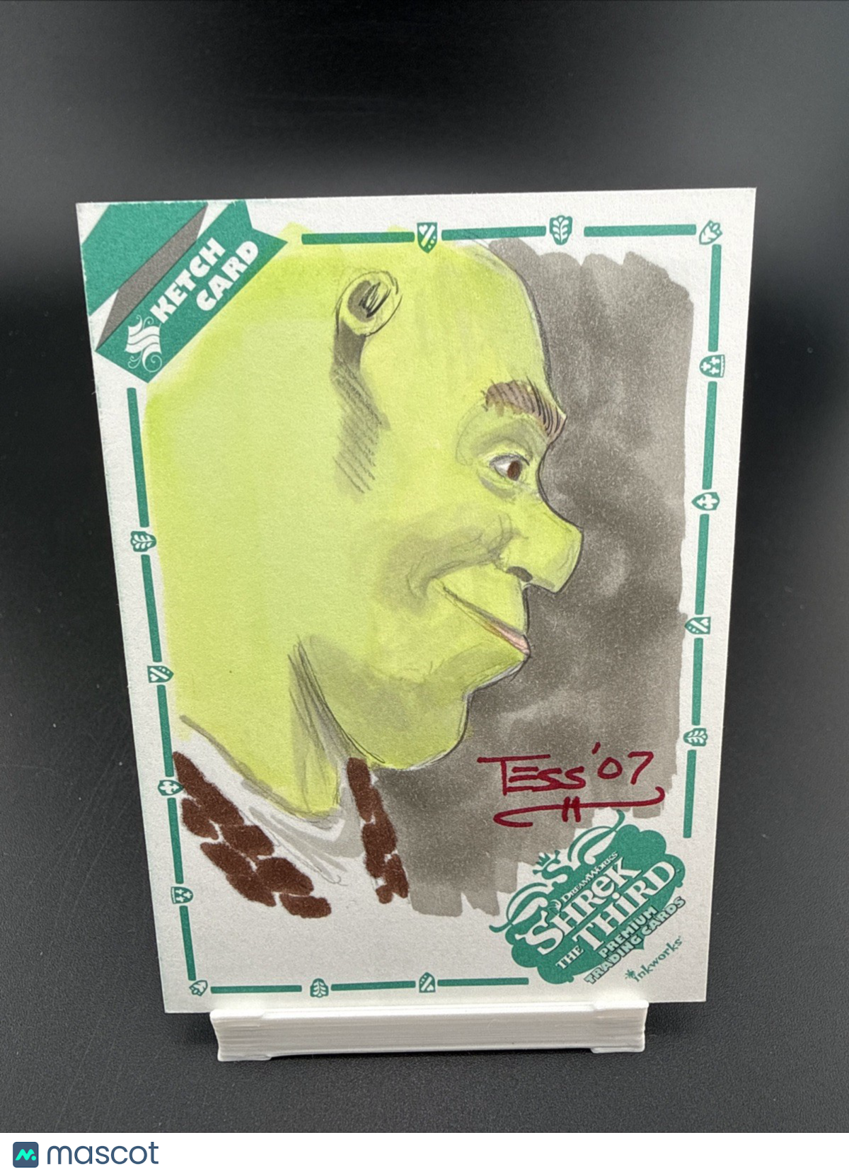 Shrek The Third Sketch Card S-TF Tess Fowler 207/318
