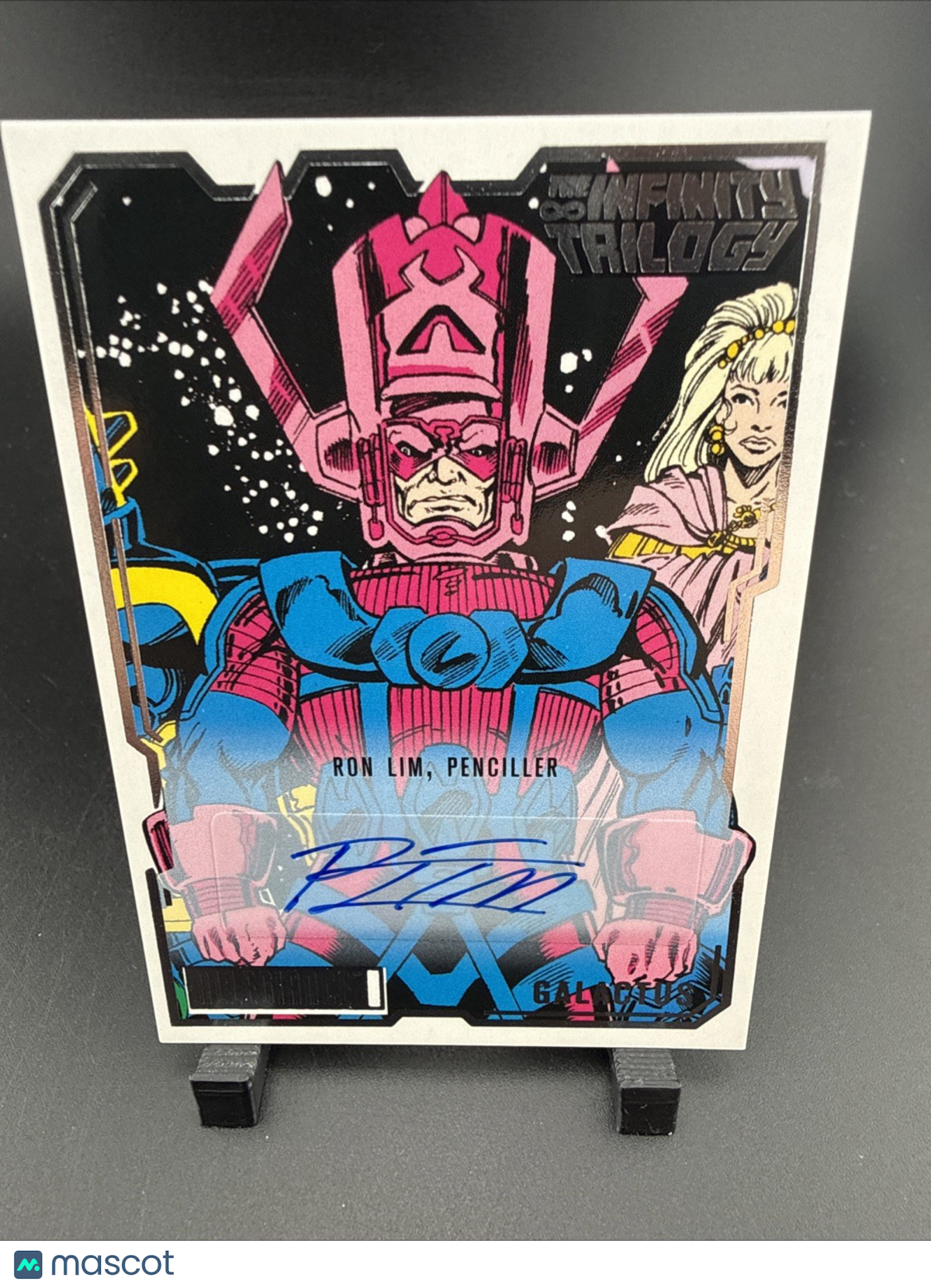 Upper Deck Marvel Allegiance Infinity Trilogy  "Galactus" RON LIM AUTO