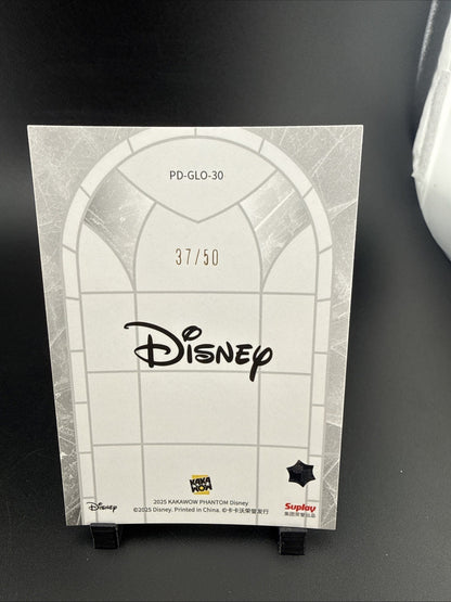 2025 Kakawow Phantom Disney Stained Glass Orange #PD-GLO-30 The Genie /50 YB50