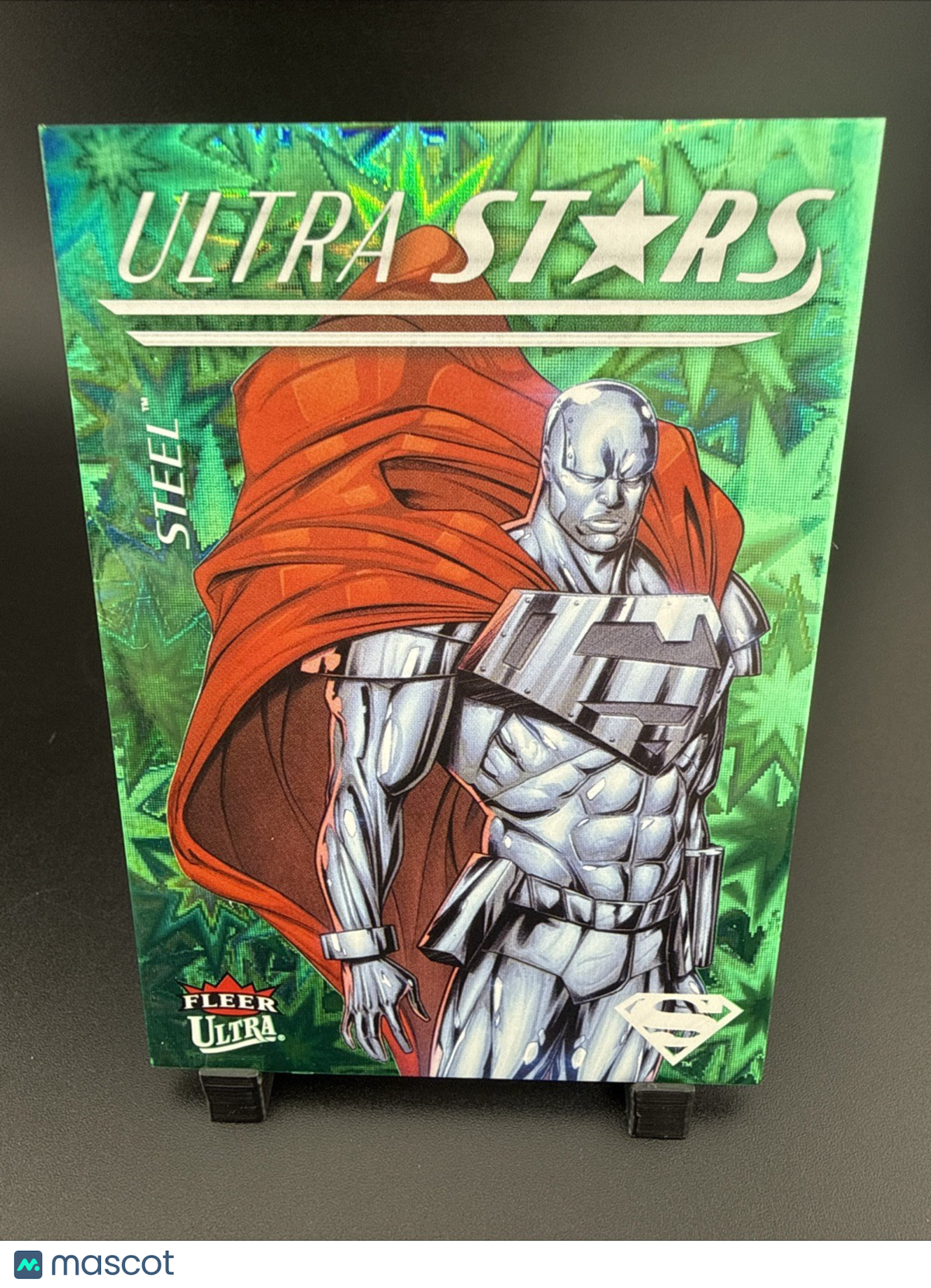 2025 Fleer Ultra Superman Ultra Stars Green US-10 Steel John Henry Irons