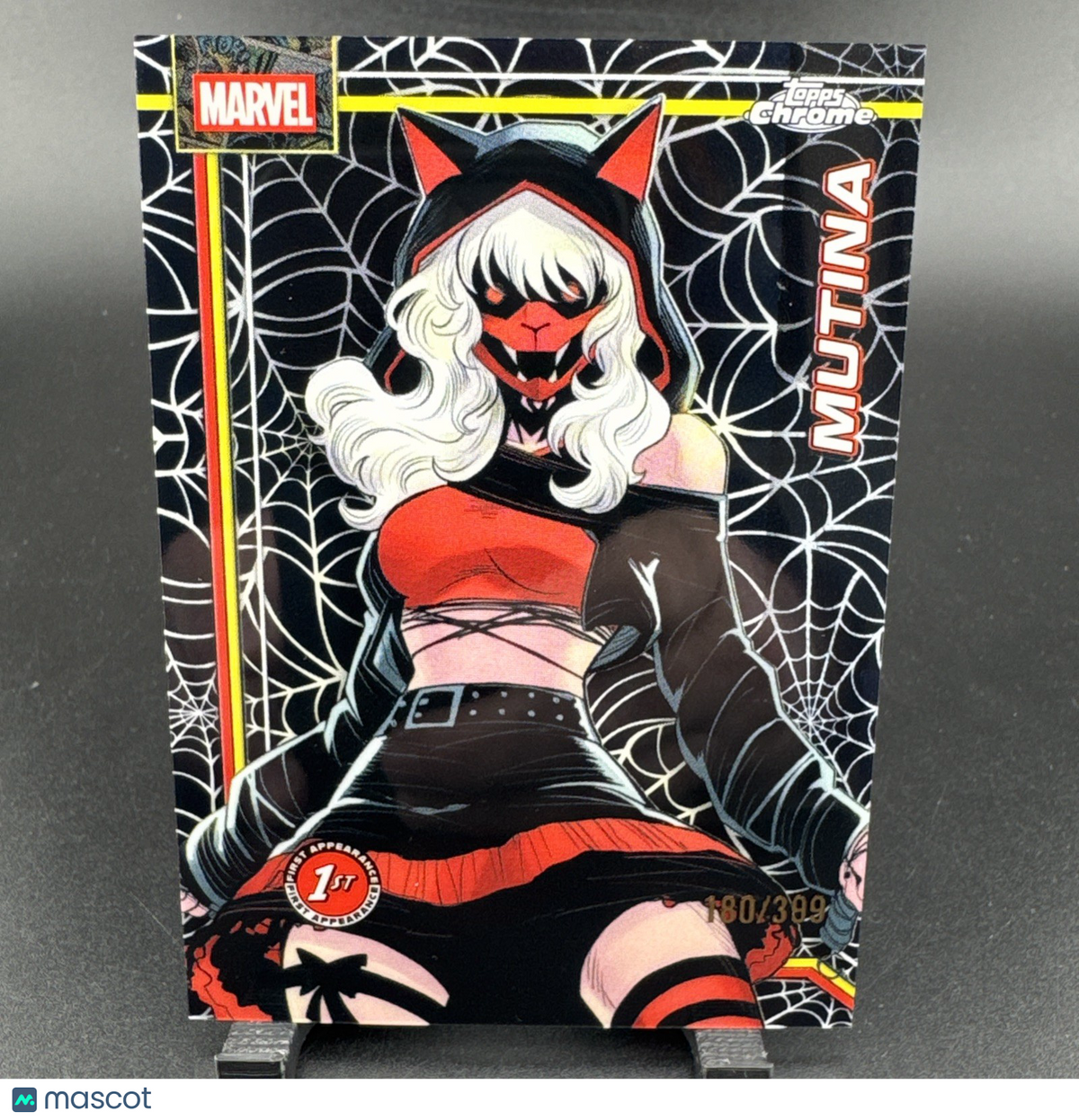 MUTINA - 2026 Topps Chrome Marvel Spider-Web Refractor /399