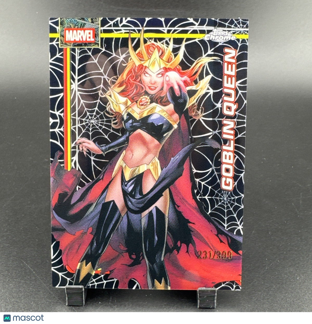 Goblin Queen - Topps 2026 Chrome MARVEL #044 - Spider-Web refractor /399