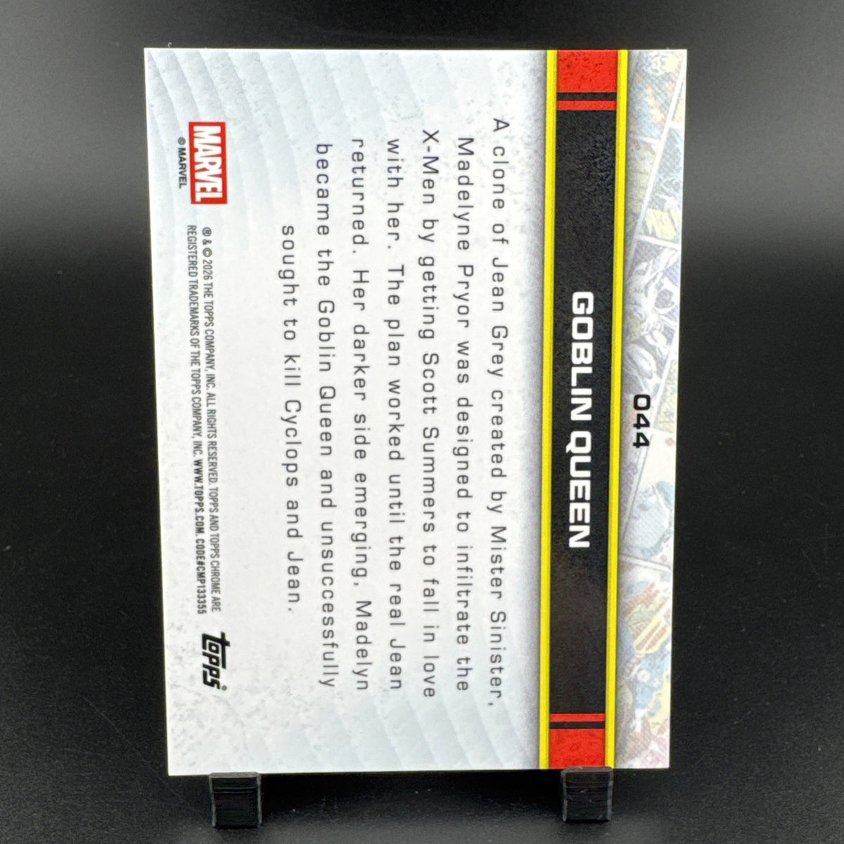 Goblin Queen - Topps 2026 Chrome MARVEL #044 - Spider-Web refractor /399