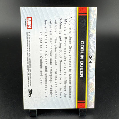 Goblin Queen - Topps 2026 Chrome MARVEL #044 - Spider-Web refractor /399
