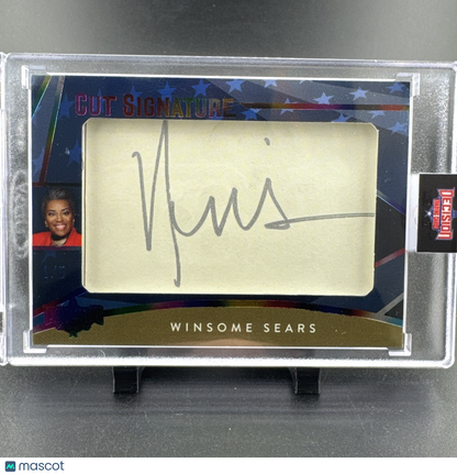 DECISION 2024 Winsome Sears Cut Signature 1/5