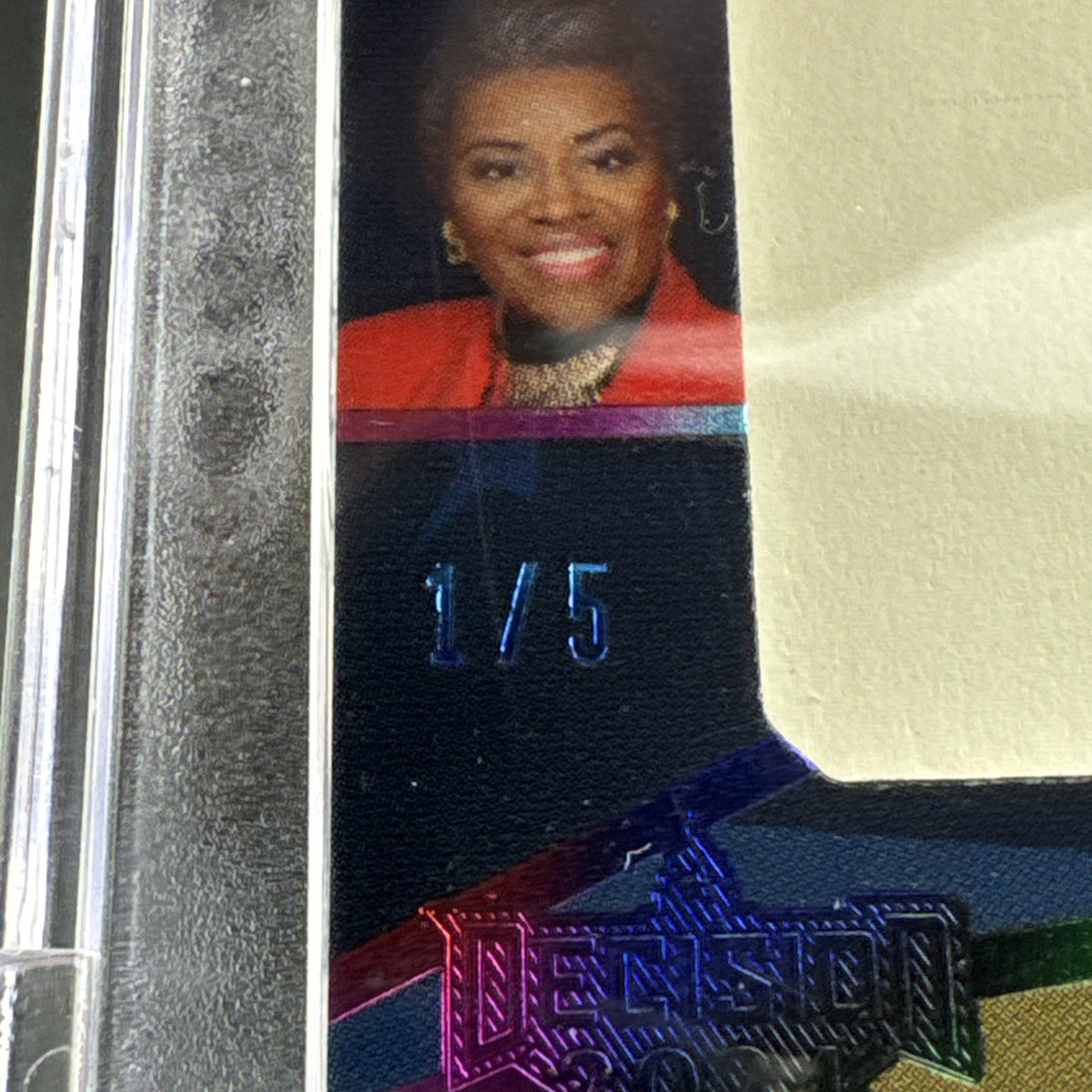 DECISION 2024 Winsome Sears Cut Signature 1/5