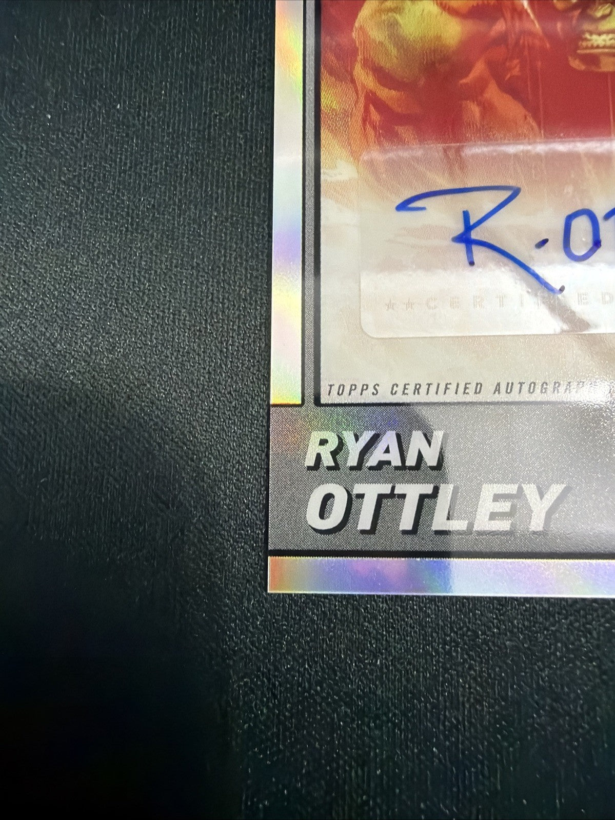 2025 Topps Chrome Marvel Comic Book Artist Autograph Hulk #1 - Ryan Ottley
