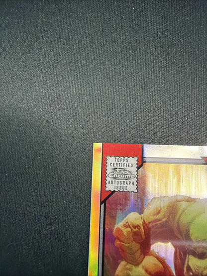 2025 Topps Chrome Marvel Comic Book Artist Autograph Hulk #1 - Ryan Ottley