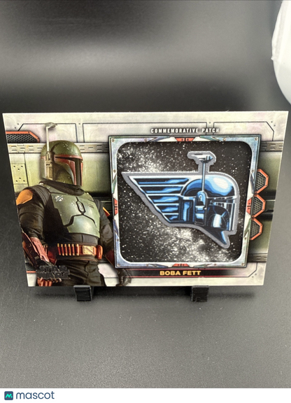 2022 STAR WARS - BOBA FETT - The Book of Boba Fett Commemorative Patch Card MP-7