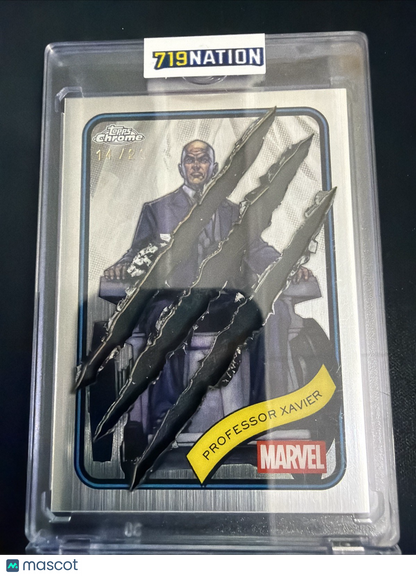 Topps Chrome Marvel Professor Xavier Clawed Variation 2025 14/20