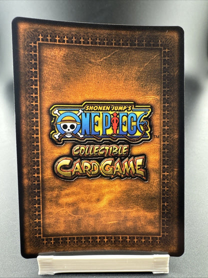 Bandai One Piece CCG Card Django The Hypnotist One, Two, Django Holo Vintage