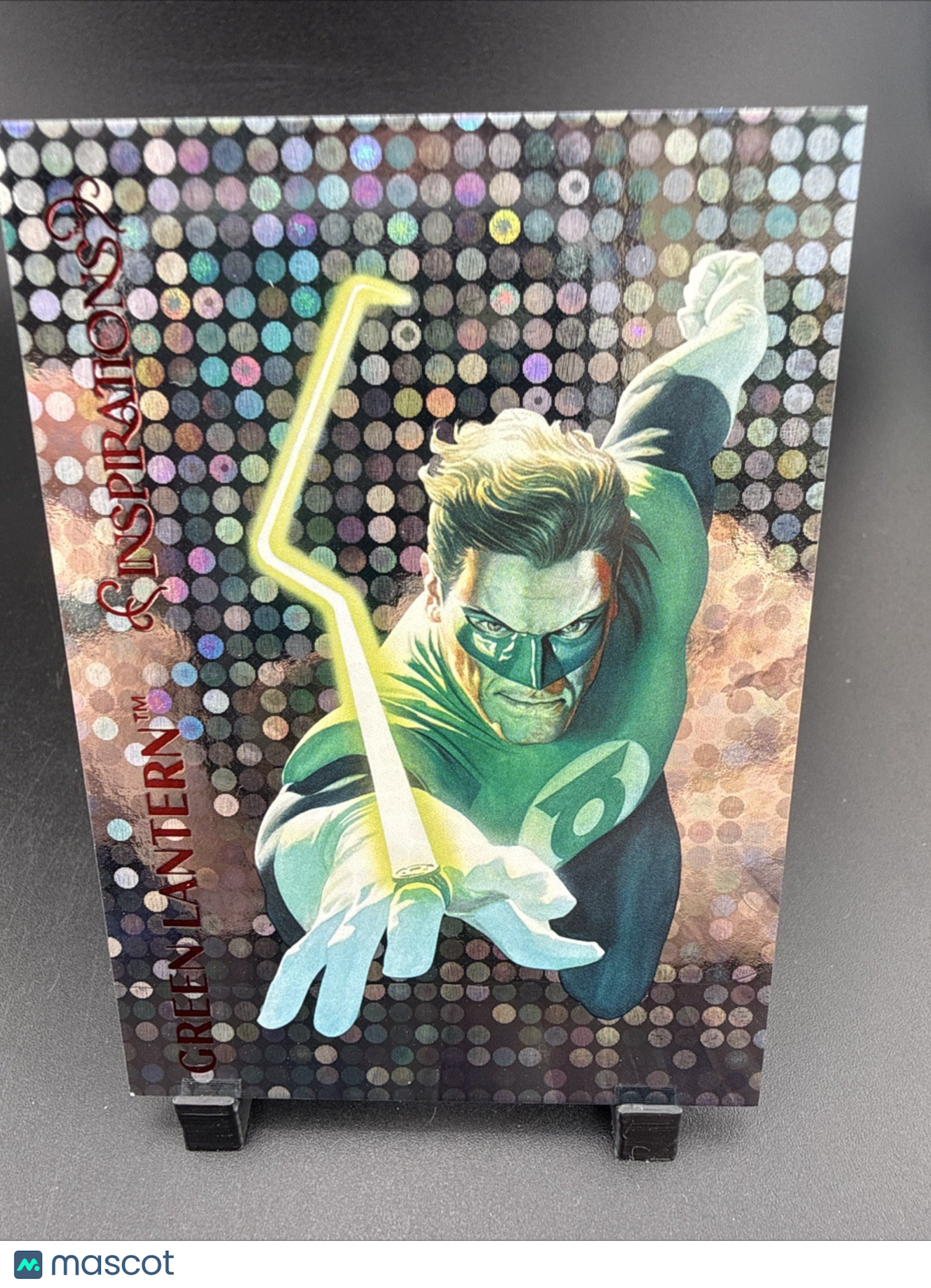 2026 UD Inspirations The World Of DC Pattern Foil Red GREEN LANTERN #5 #239/299