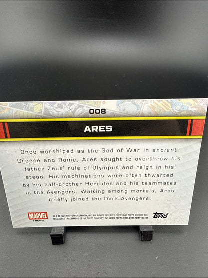 Topps Chrome 2026 Marvel Ares #8 Serial Numbered #/50  47/50 Non-Sport Trading