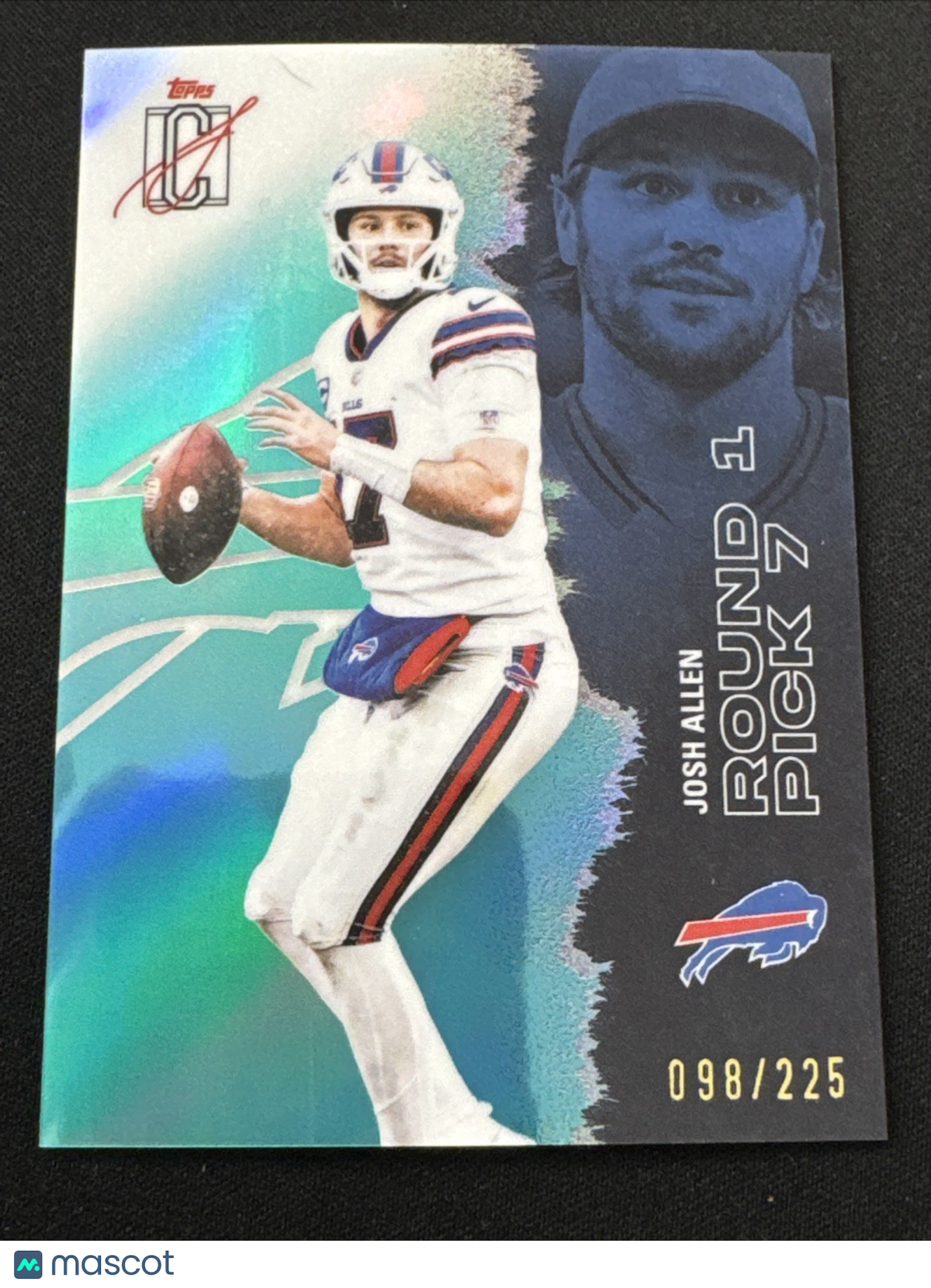 2025 Topps Signature Class JOSH ALLEN #7 Teal /225 Buffalo Bills NFL QB