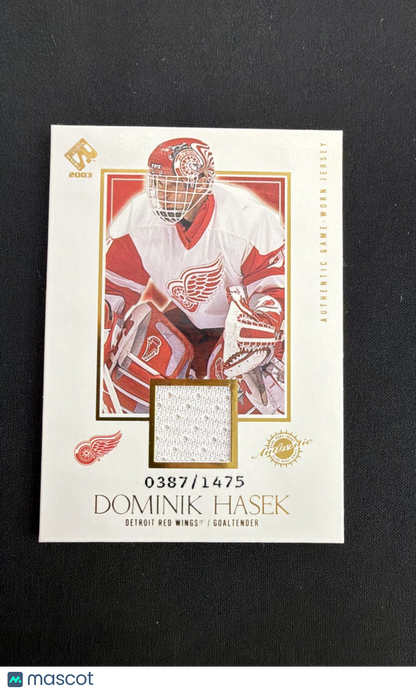2002-03 Pacific Private Stock Reserve - Dominik Hasek #117 /1475 (MEM)