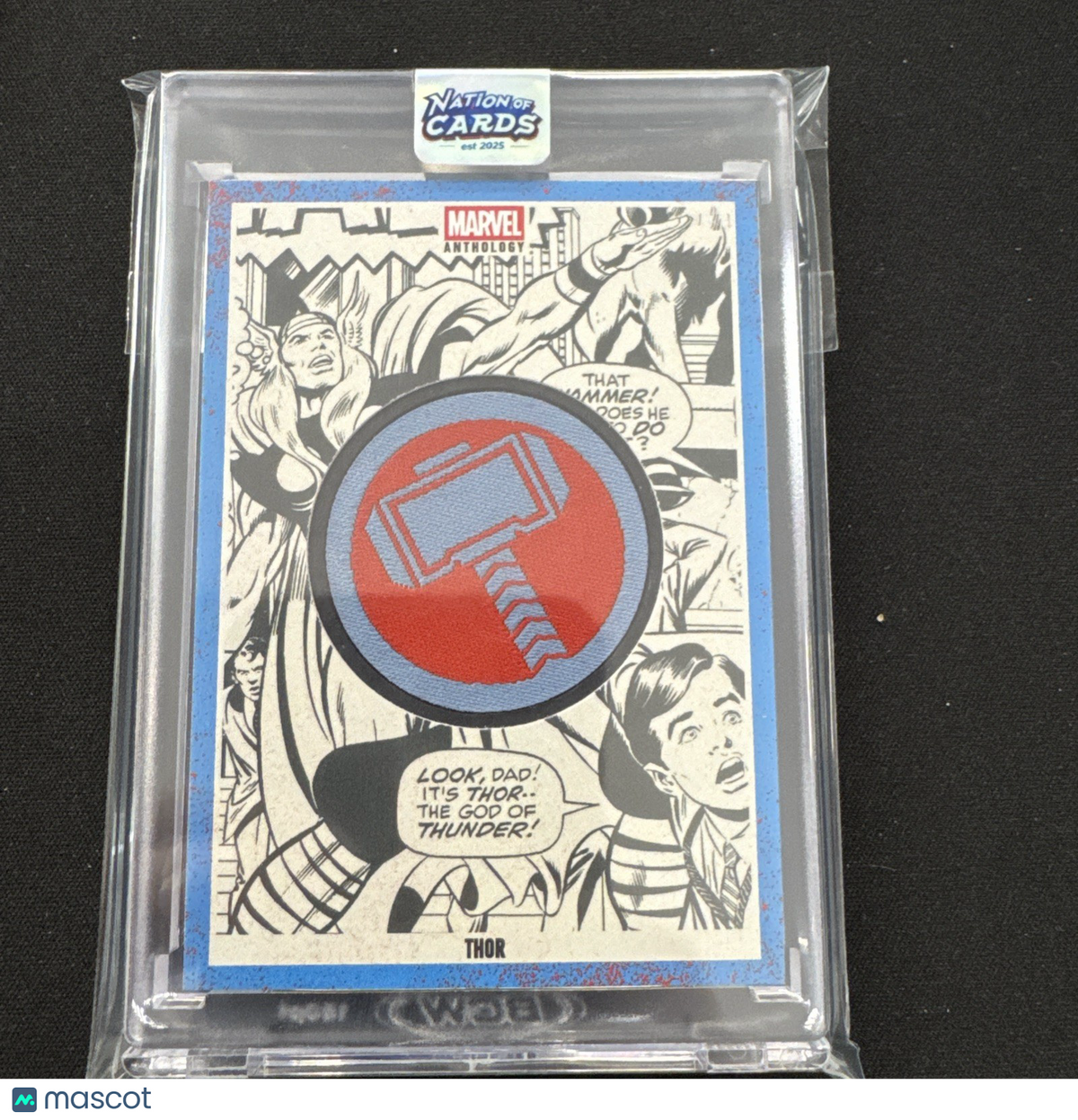 2025 Marvel Anthology Thor Memorabilia Badge Patch Card 🔥🔥