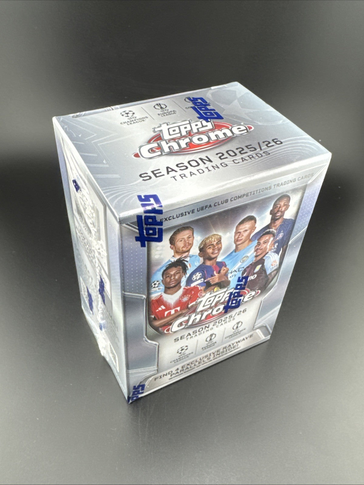 2025/26 Topps Chrome UEFA Club Competitions Soccer Blaster Box