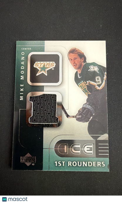 2001-02 Upper Deck Ice - 1st Rounders Mike Modano #F-MM (MEM)
