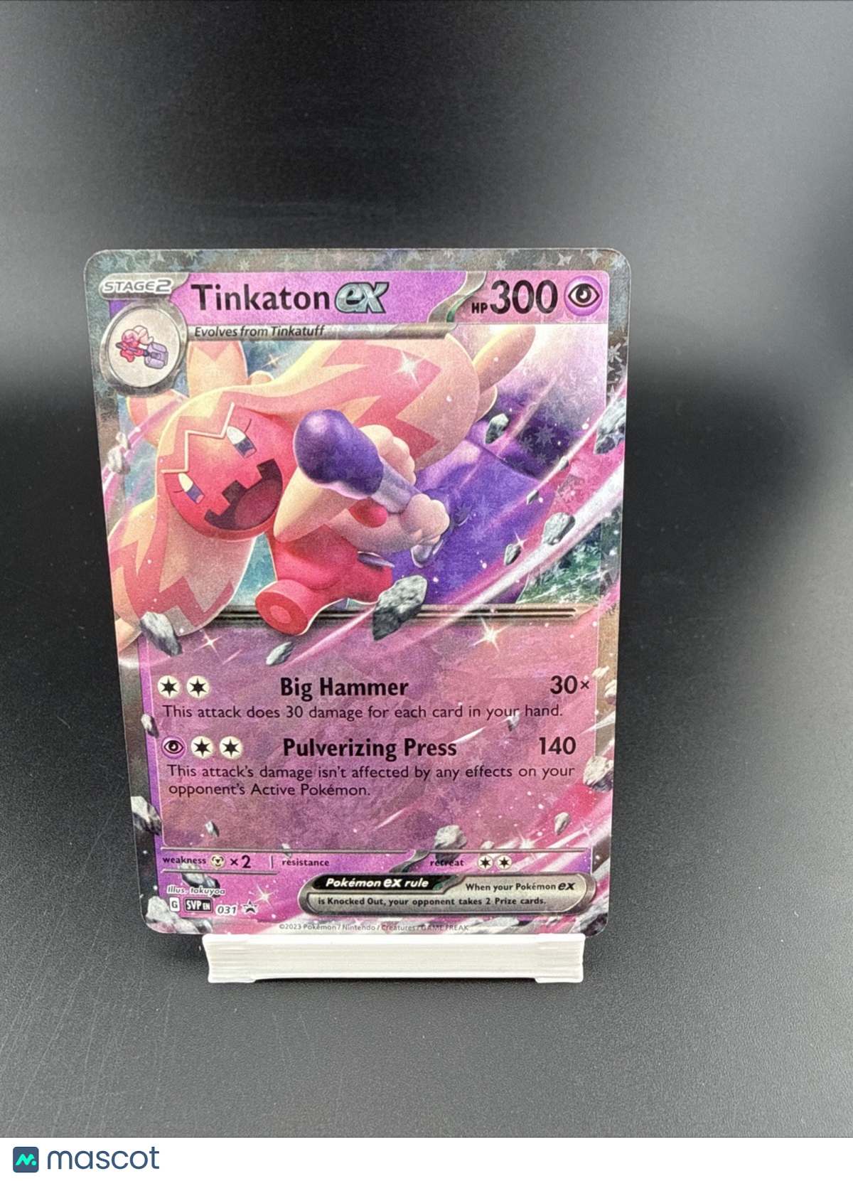 Tinkaton EX SVP 031 Promo Holo