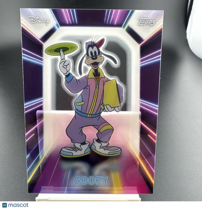 Topps 2026 Disney Neon Illuminated Goofy #NPL-10 Illuminated Neon Lights