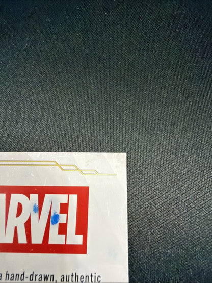 2025 Topps Chrome Marvel Studios CYCLOPS ARTIST SKETCH AUTO # 1/1 Allen Serrano