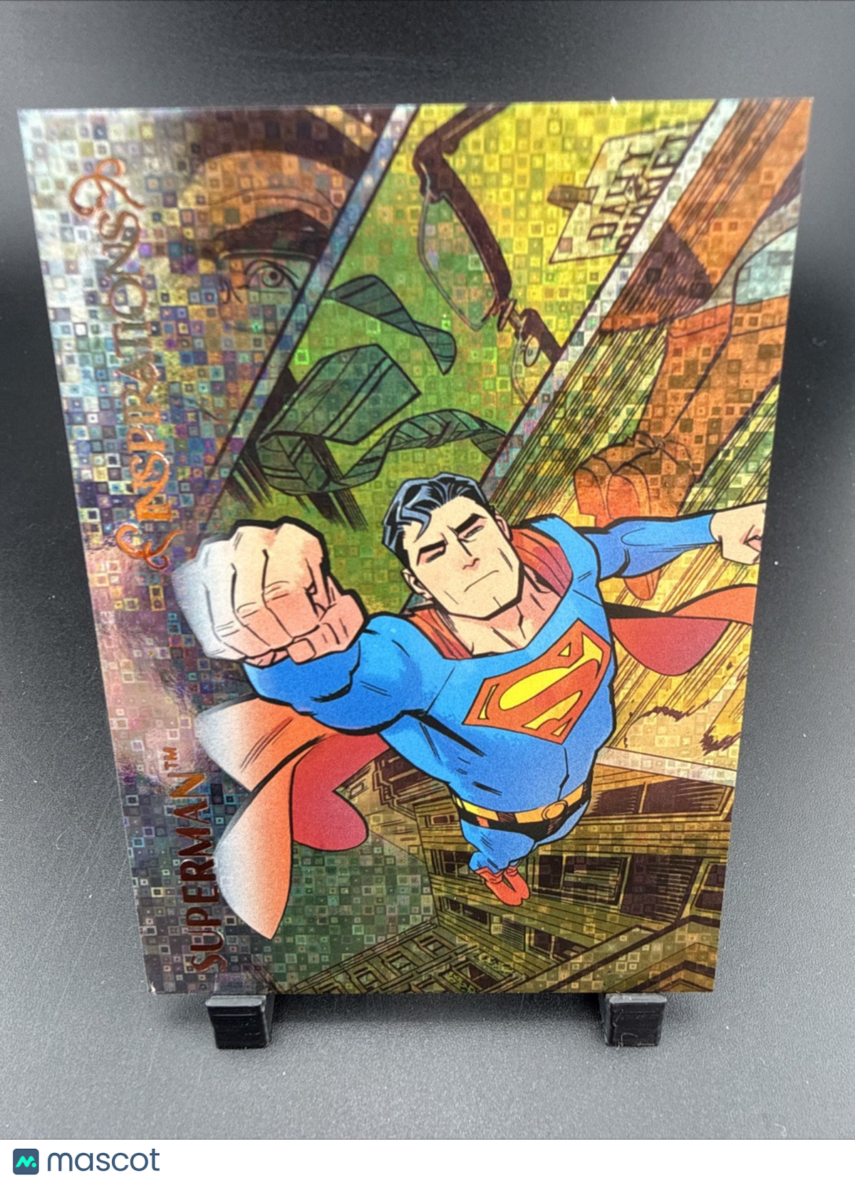 Superman 2026 Upper Deck Inspirations Pattern Foil Green /399 #37