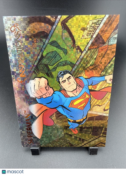 Superman 2026 Upper Deck Inspirations Pattern Foil Green /399 #37