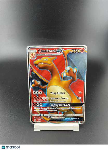 Charizard GX SM60 Full Art Black Star Promo hp/dmg