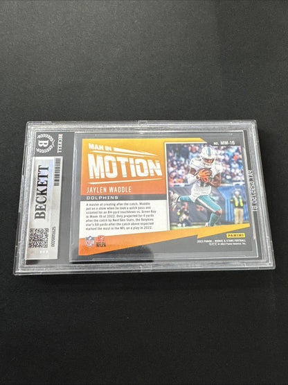 2023 Panini Rookies & Stars - Man in Motion Jaylen Waddle #MM-16 Orange /125